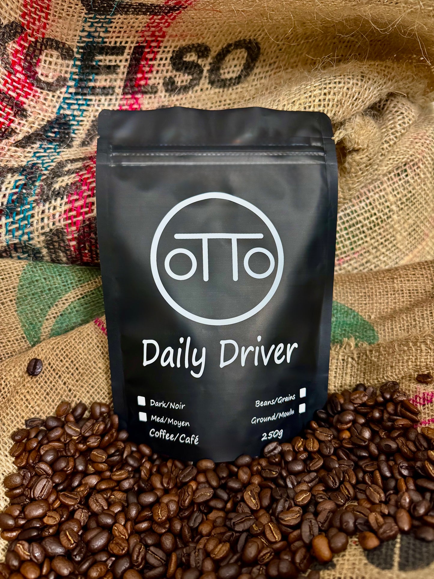 250 GRAM Dark Roast Coffee - Ground